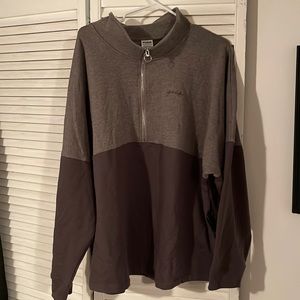 PINK half-zip sweatshirt with pockets!!